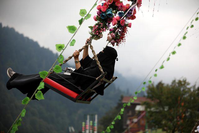 Ayder de salıncak furyası i&ccedil;in harekete ge&ccedil;iliyor 1