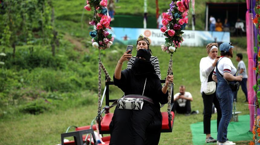 Ayder'de salıncak furyası i&ccedil;in harekete ge&ccedil;iliyor
