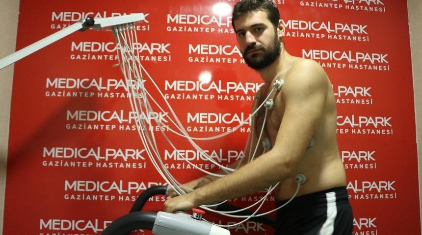 Gaziantep Basketbol sağlık kontrol&uuml;nden ge&ccedil;ti