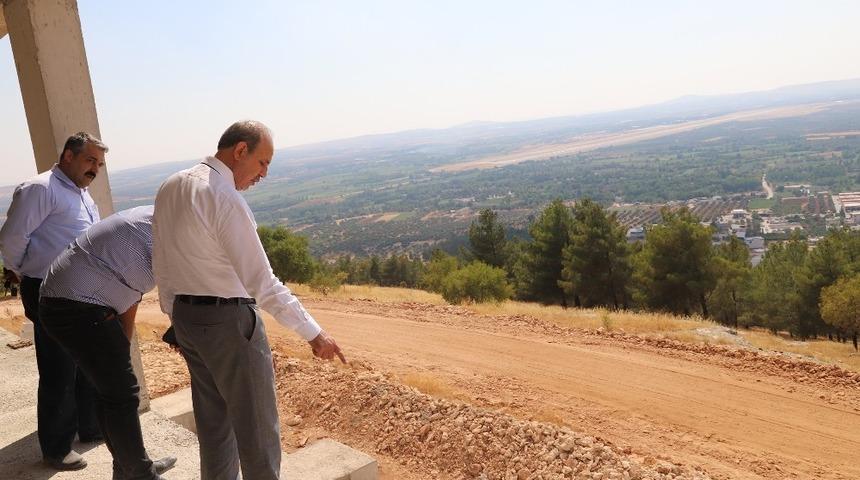 Kılı&ccedil;, &lsquo;Deliklitepe Seyir Terası&rsquo; alanında incelemelerde bulundu