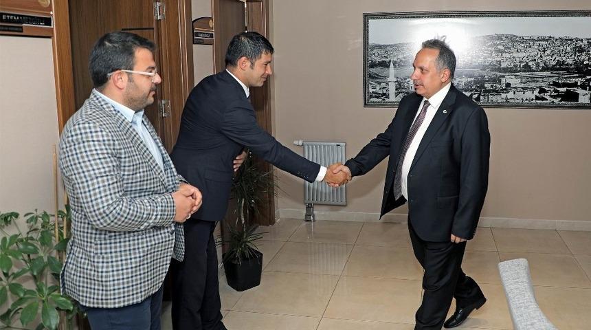 Talas Belediyesi personelleri bayramlaştı