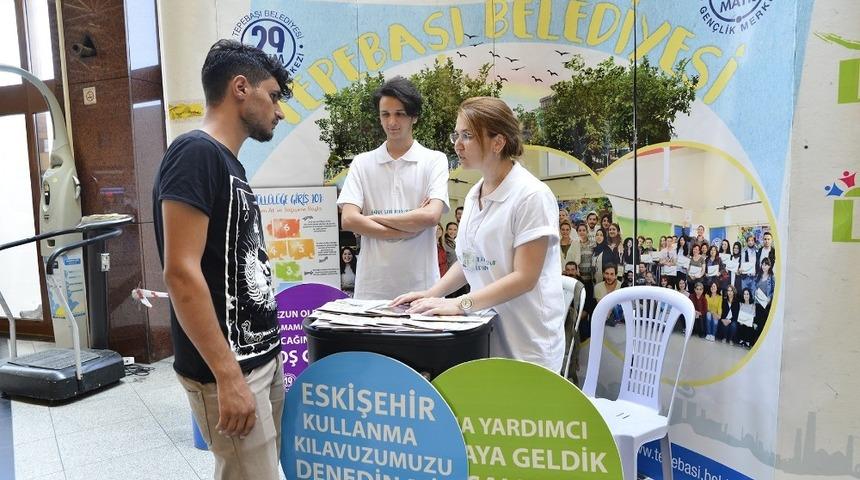 Tepebaşı gençleri karşılamaya hazırlanıyor
