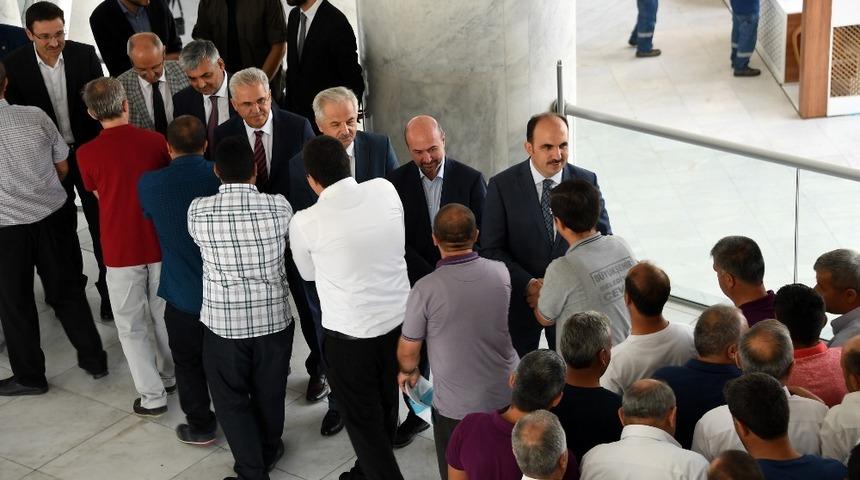 Büyükşehir ve merkez ilçe belediyeleri bayramlaştı