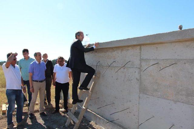 Kaymakam Pişkin, KÖYDES yatırımlarını inceledi