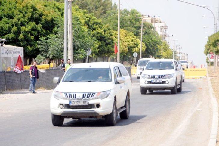 Akçakale'de güvenli bölge hareketliliği!  G1