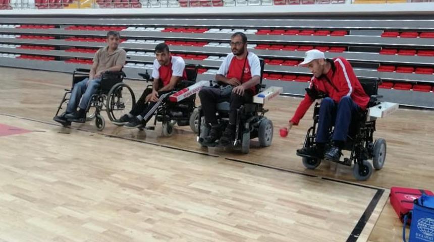 Boccia antrenmanları devam ediyor