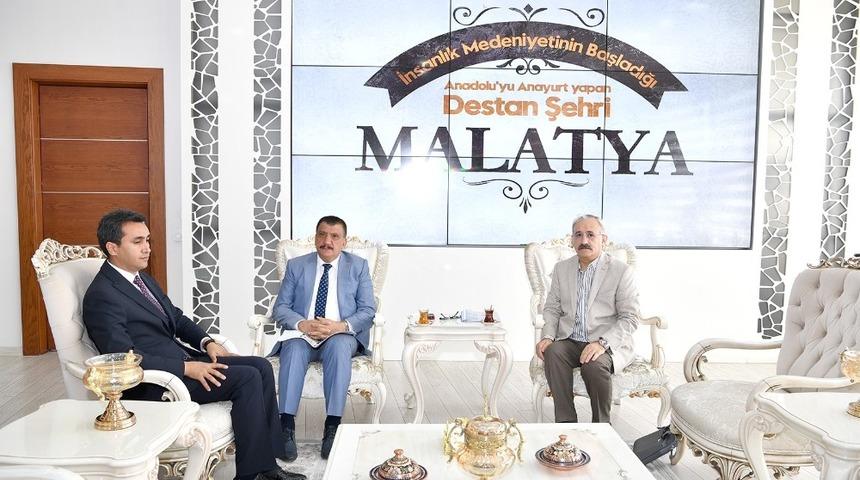 Adli Tıp Kurumu Başkanı B&uuml;y&uuml;k&rsquo;ten Başkan G&uuml;rkan&rsquo;a ziyaret