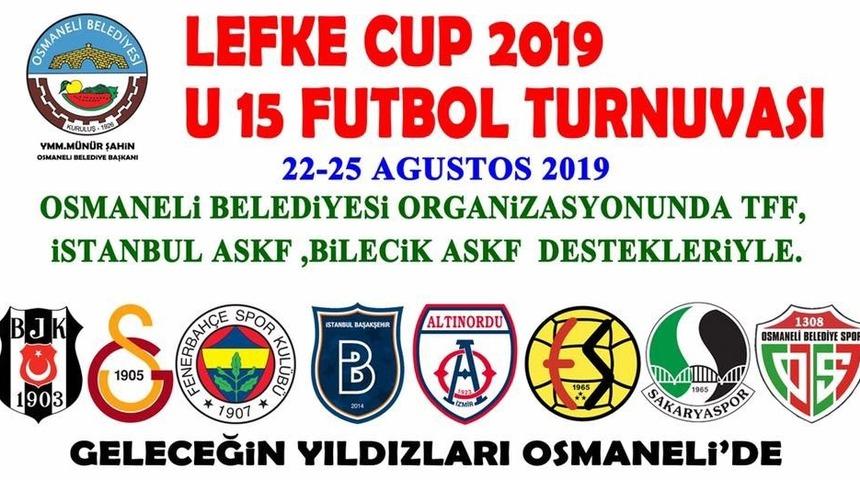 Osmaneli &rsquo;Lefke Cup 2019 U15 Turnuvası&rsquo;na ev sahipliği yapacak