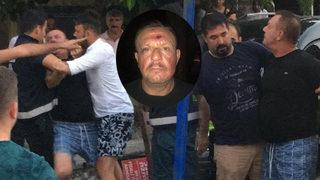 Denizlispor Başkanı Ali Çetin tekme tokat kavga etti