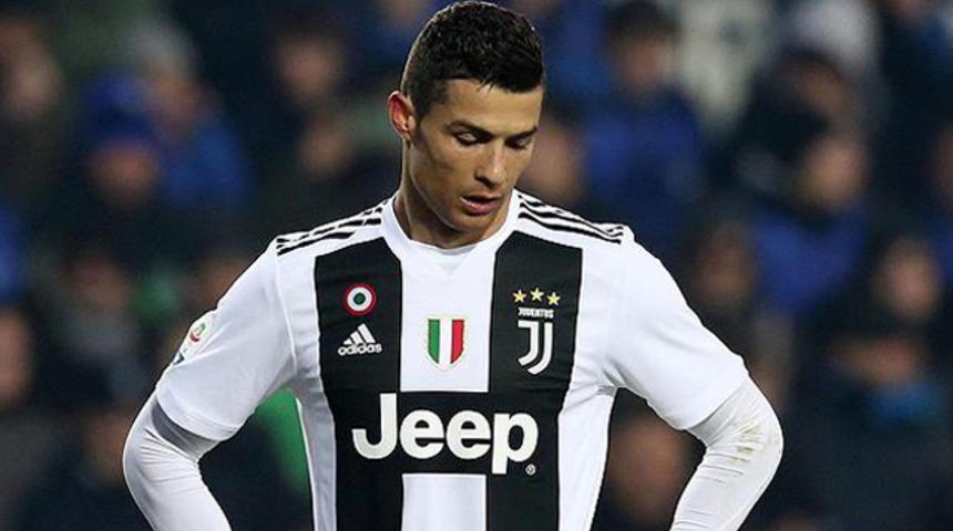 Juventus'ta Cristiano Ronaldo şoku