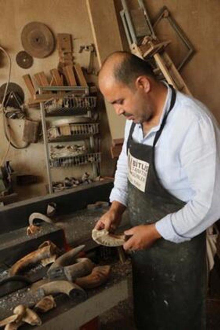 El yapımı kemik taraklara büyük talep G3