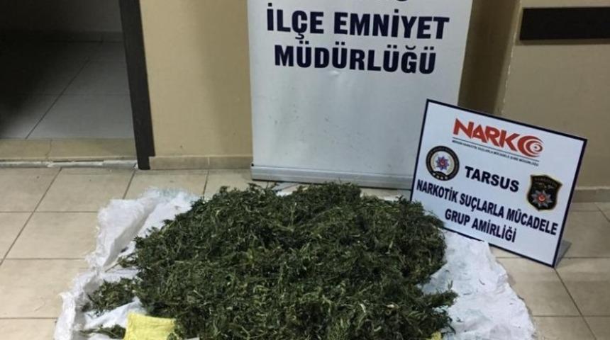 Tarsus&rsquo;ta uyuşturucu operasyonu