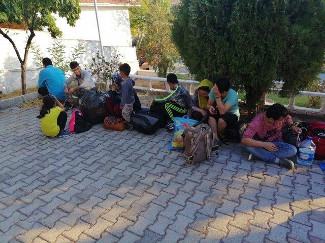Çanakkale’de 55 kaçak göçmen yakalandı