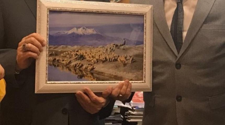 Develispor Başkanı Ali Kabak, Devlet Bah&ccedil;eli&rsquo;yi Ziyaret Etti