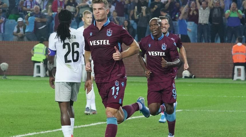 Trabzonspor'da Alexander Sörloth rüzgarı