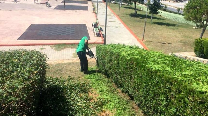 Toroslar’da çevre düzenlemesi çalışmaları sürüyor