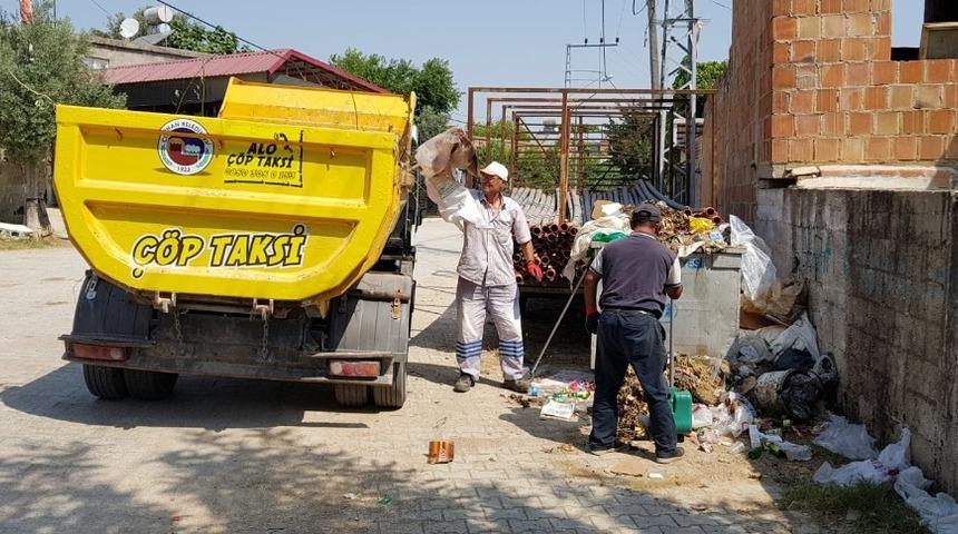 “Alo çöp taksi” Ceyhanlıların hizmetinde