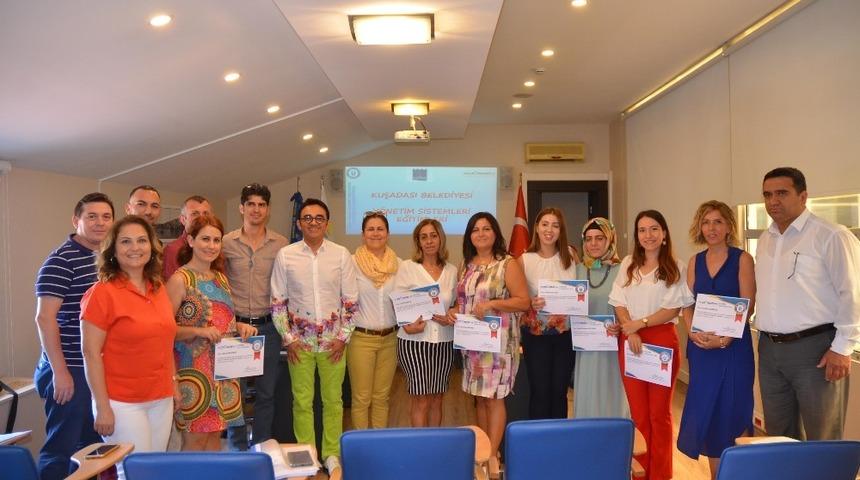 Kuşadası Belediyesi personeline kalite y&ouml;netim sistemleri eğitimi