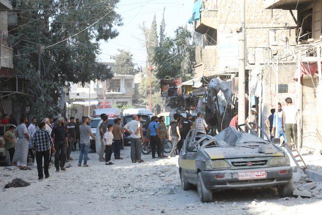 İdlib’de hava saldırılarında 2 kişi öldü, 27 kişi yaralandı