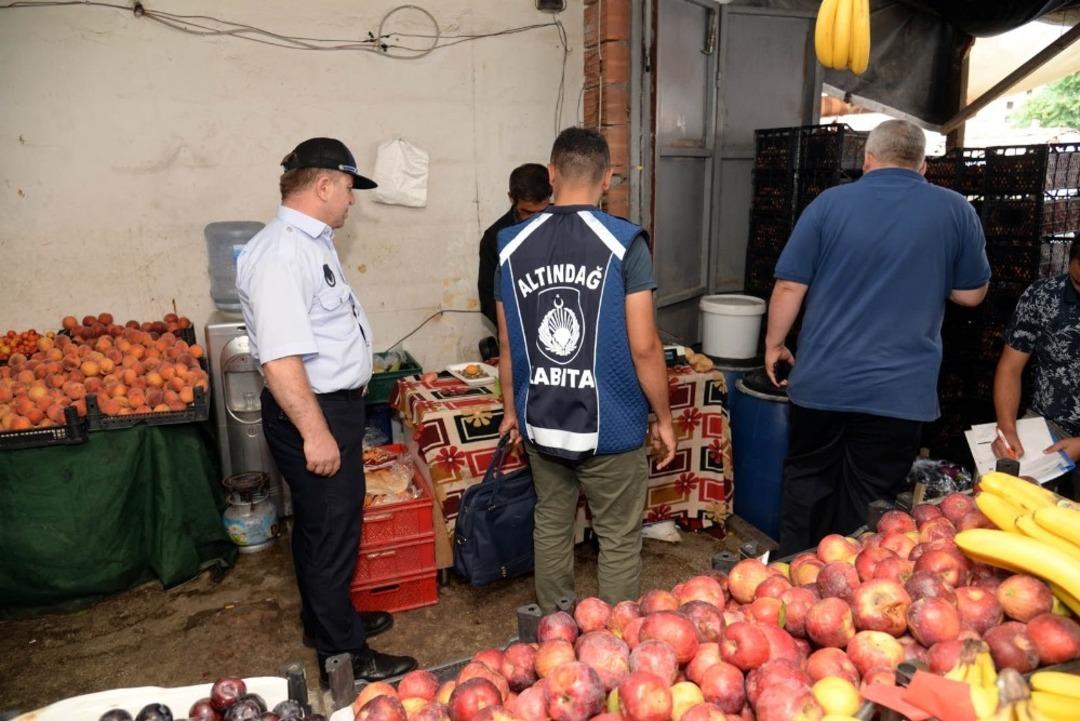 Altındağ&rsquo;da sağlıksız gıdaya ge&ccedil;it yok