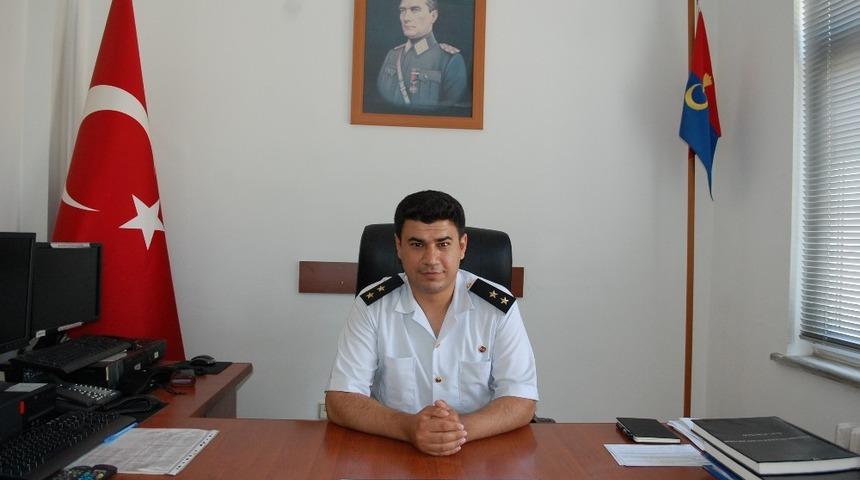 Malkara jandarmaya Üsteğmen Oktay Oğuz atandı