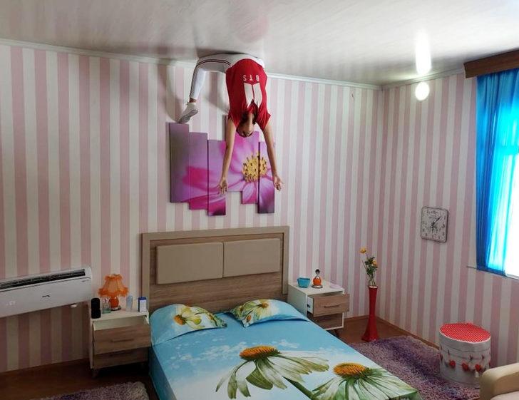 Antalya'da tatilciler Ters Ev'e akın etti G5