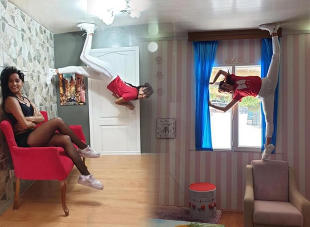 Antalya'da tatilciler Ters Ev'e akın etti