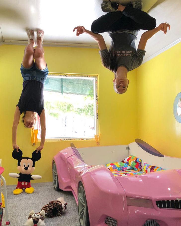 Antalya'da tatilciler Ters Ev'e akın etti G4