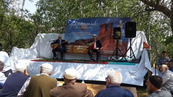 Âşık Sümmani Narman’da anılıyor G1