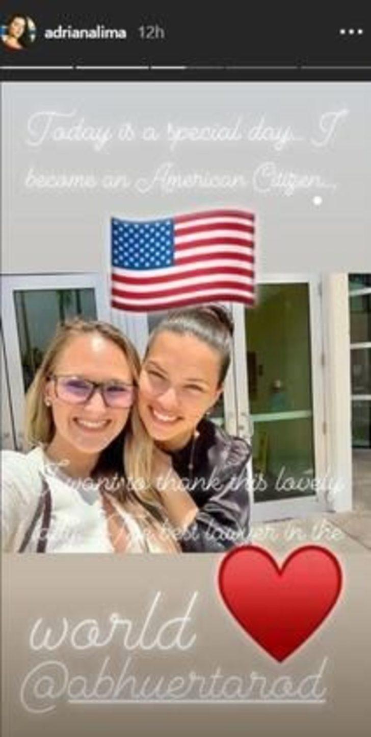 Adriana Lima ABD vatandaşı oldu G3