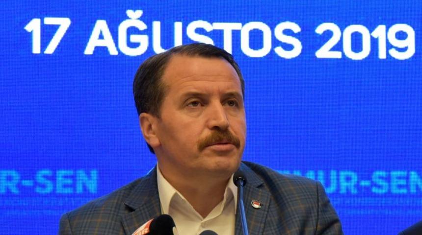 Memur-Sen Genel Başkanı Yalçın: Teklifin eksikleri ve hataları giderilmeli