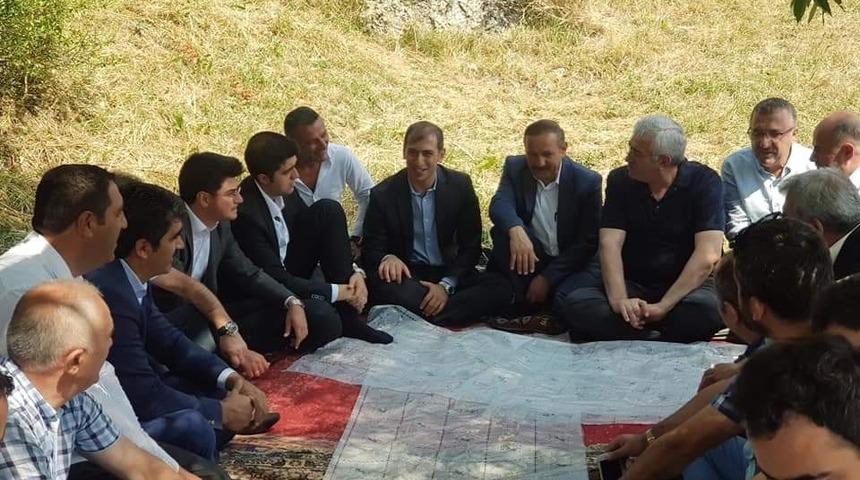 Ballıtaş Köyü’nde kahvaltıda buluşması