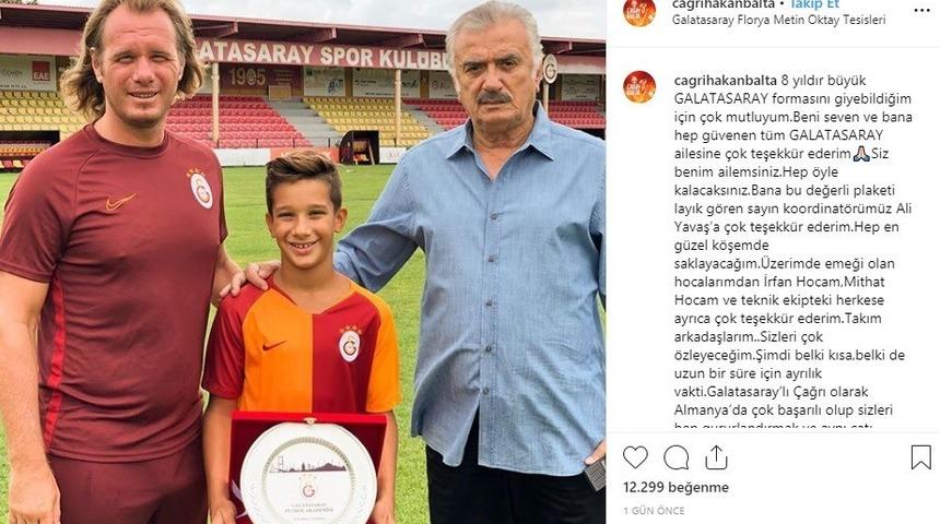 Hakan Balta&rsquo;nın oğlu &Ccedil;ağrı Balta, Bayern M&uuml;nih&rsquo;e transfer oldu