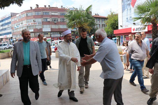 Diyanet İşleri Başkanı Prof. Dr. Ali Erbaş mevlide katıldı