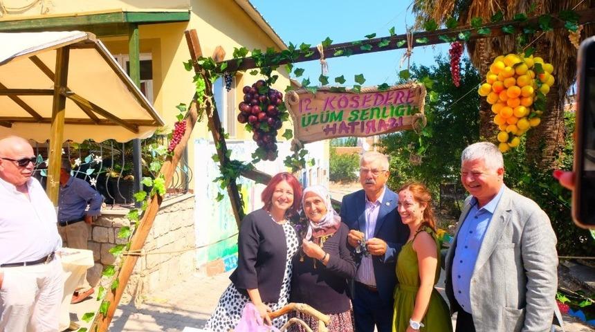 Kösedere Üzüm Şenliği renkli başladı