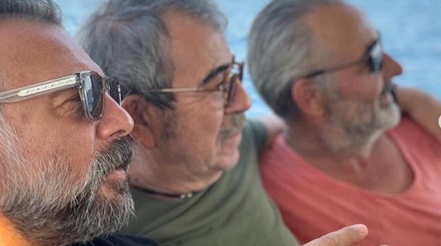 Oktay Kaynarca, Selçuk Yöntem ve Mehmet Aslantuğ'un tatil keyfi!
