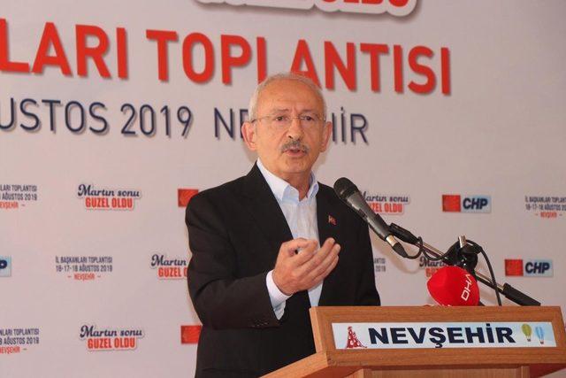 Kılıçdaroğlu: 