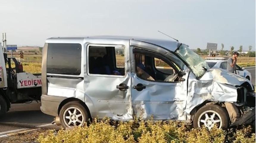 Tekirdağ&rsquo;da trafik kazası: 1 yaralı