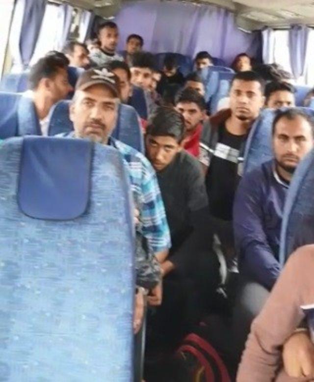 Tekirdağ’da 75 kaçak göçmen ve 3 organizatör yakalandı