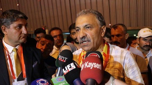 Kayserispor Başkanı Bedir: Birinci maçın birinci dakikasında ne olur hakem konuşmayalım