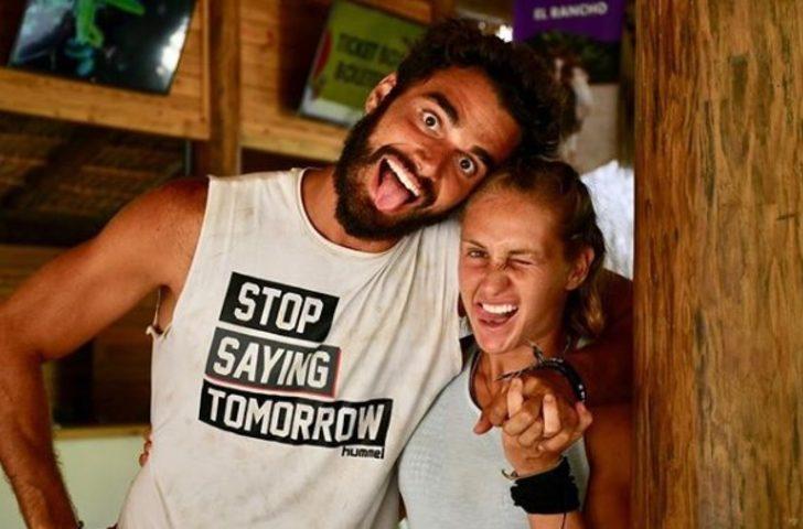 Survivor Türkiye-Yunanistan yarıÅmacıları Atakan IÅıktan ile Katerina Dalaka aÅk yaÅıyor