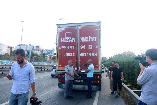 Çağlayan'da halk otobüsü aniden fren yapan kamyona çarptı(Geniş haber)