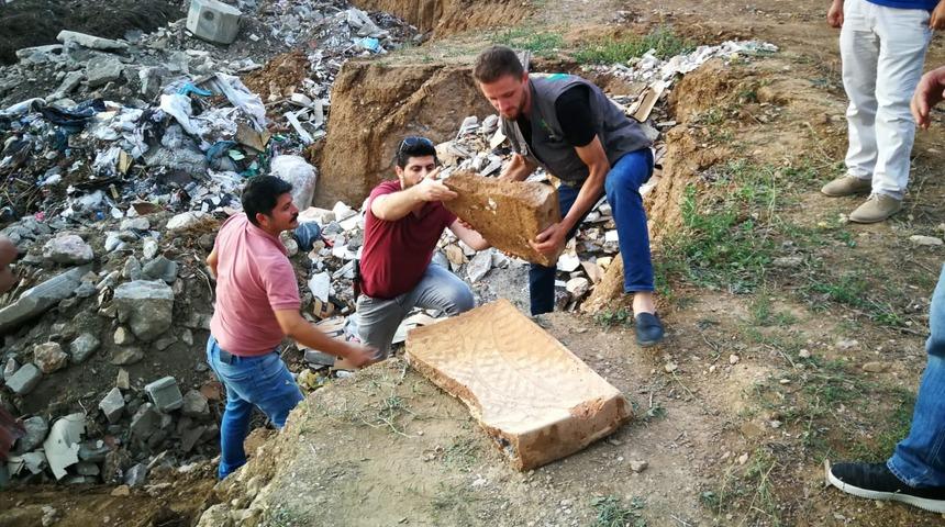 Molozların arasında tarih bulundu