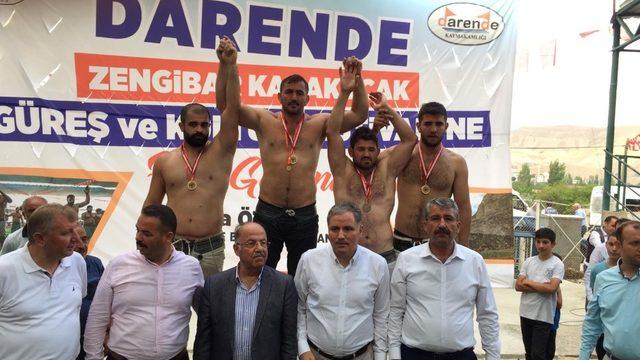Darende’de Zengibar Karakucak Güreşleri
