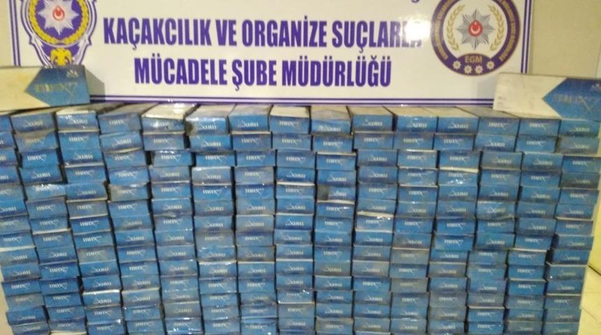 Kahramanmaraş&rsquo;ta 5 bin 800 paket ka&ccedil;ak sigara ele ge&ccedil;irildi