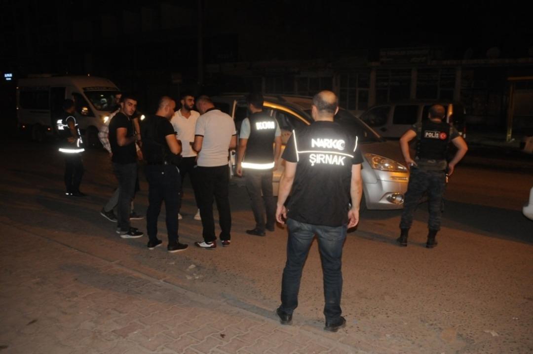 Cizre&rsquo;de TEM, Narkotik ve KOM ekiplerinden ortak denetim