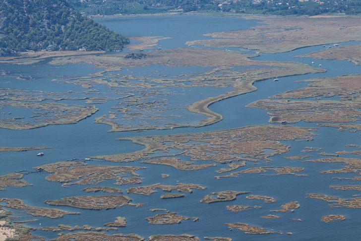 Labirenti andıran 'Dalyan Deltası' ilgi çekiyor G1