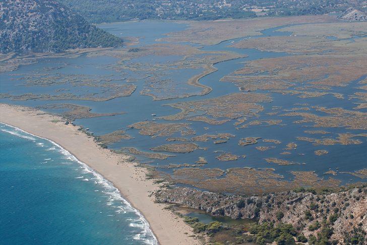 Labirenti andıran 'Dalyan Deltası' ilgi çekiyor G2