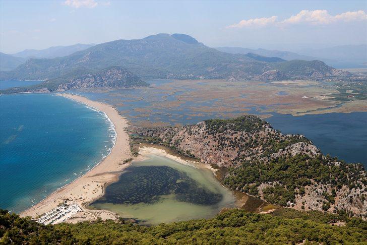 Labirenti andıran 'Dalyan Deltası' ilgi çekiyor G5