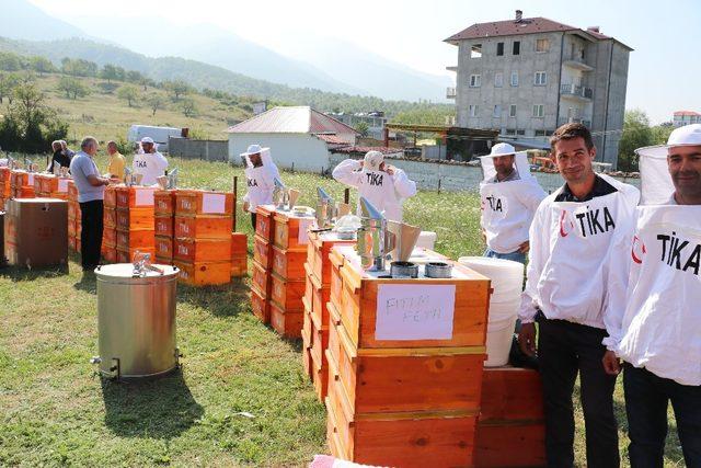 TİKA’dan Arnavutluk’a arıcılık alanında destek